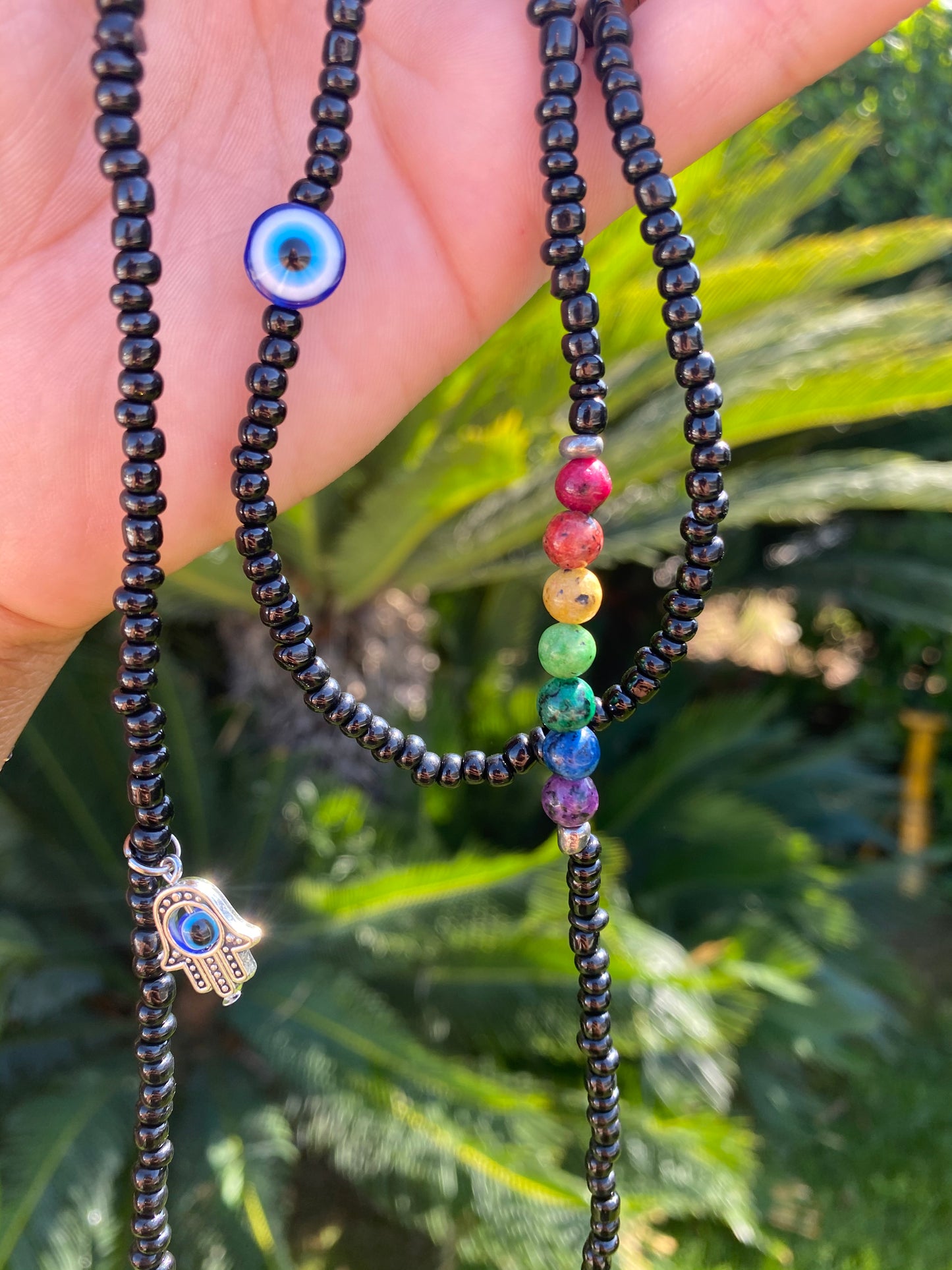 Evil Eye Chakra Hamsa